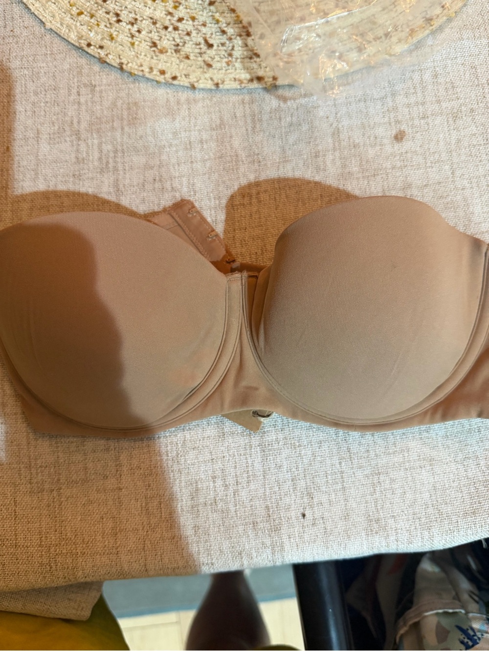NWT Skims Strapless Fits Everybody Bra - Ochre sold out 32 C